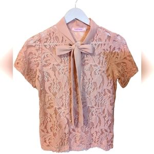 Boutique Top w/ Pearl Detailing